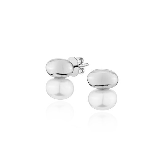 Glintz Pebble Pearl Earrings