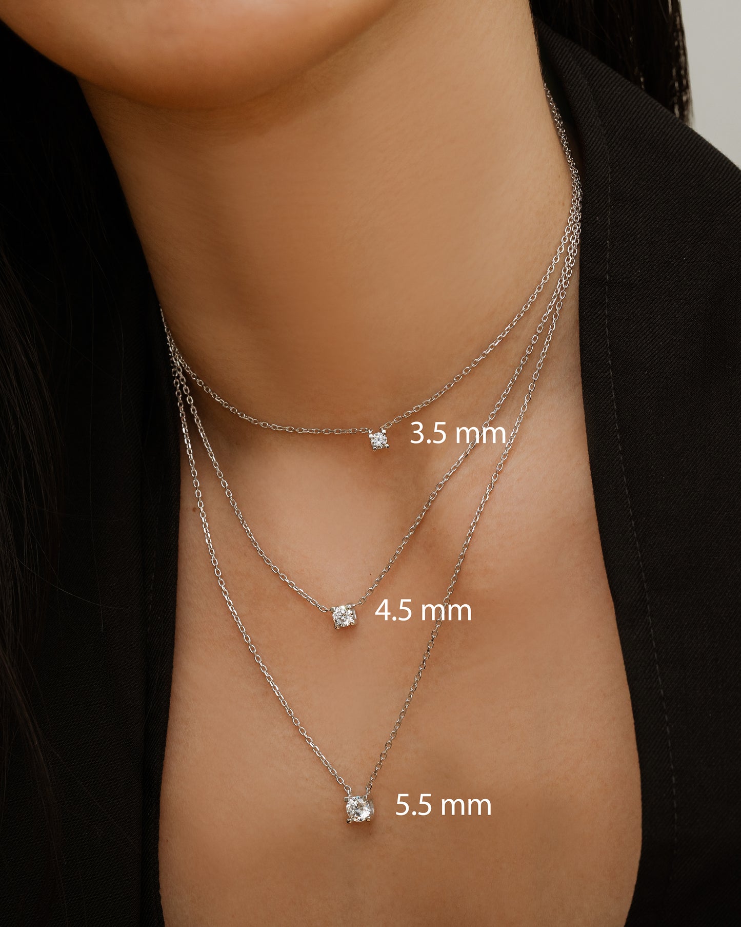 Glintz Ultra Basic Simple Necklace