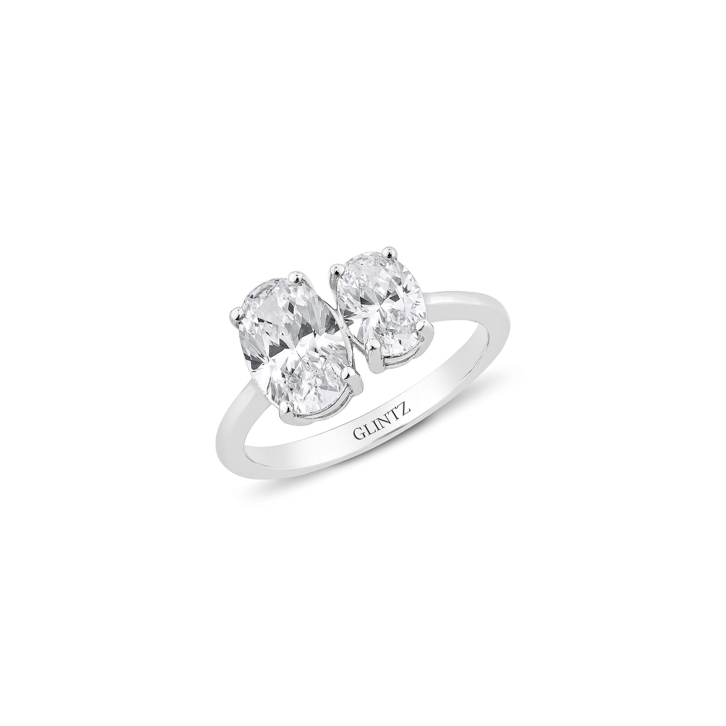 Glintz Toi et Moi Devotion Ring