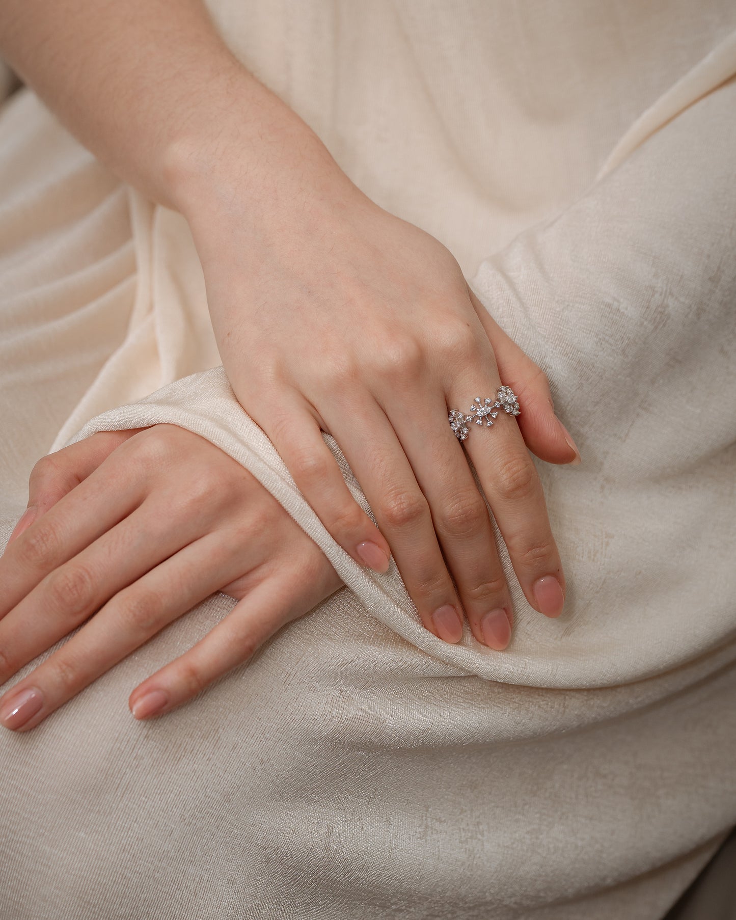 Glintz Snow Stella Ring