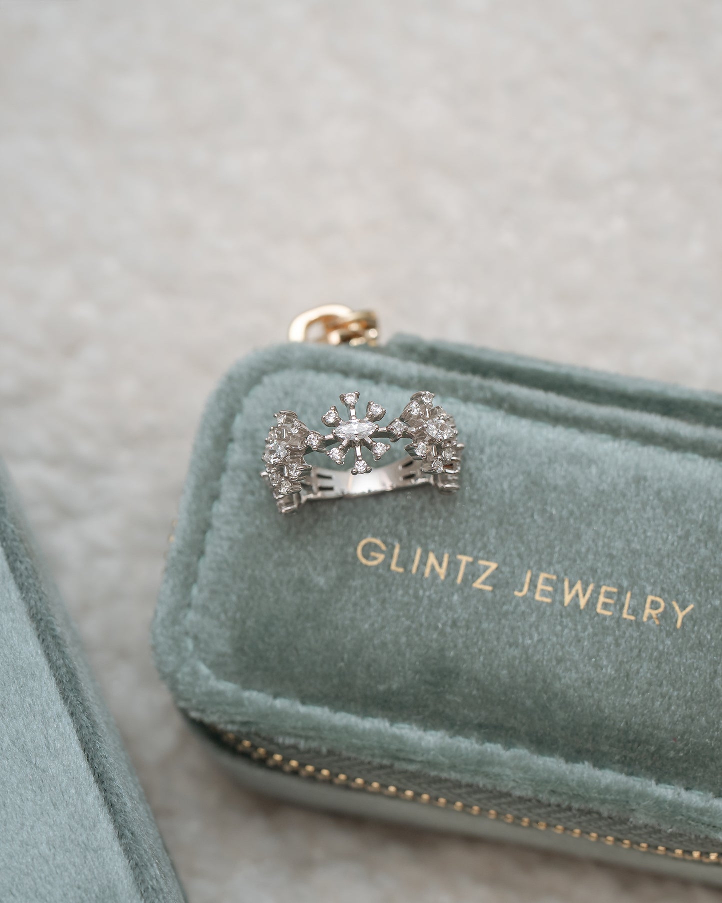 Glintz Snow Stella Ring
