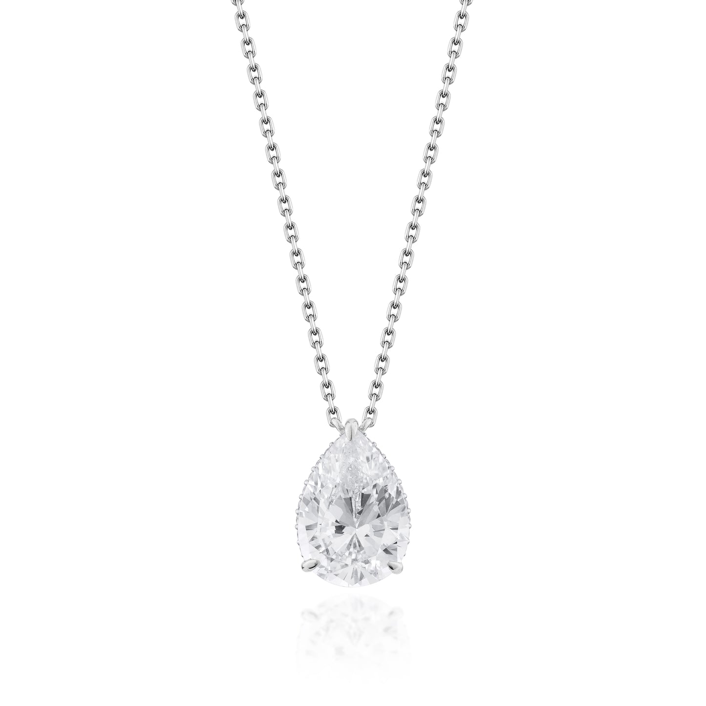 Glintz Eternal Pear Necklace