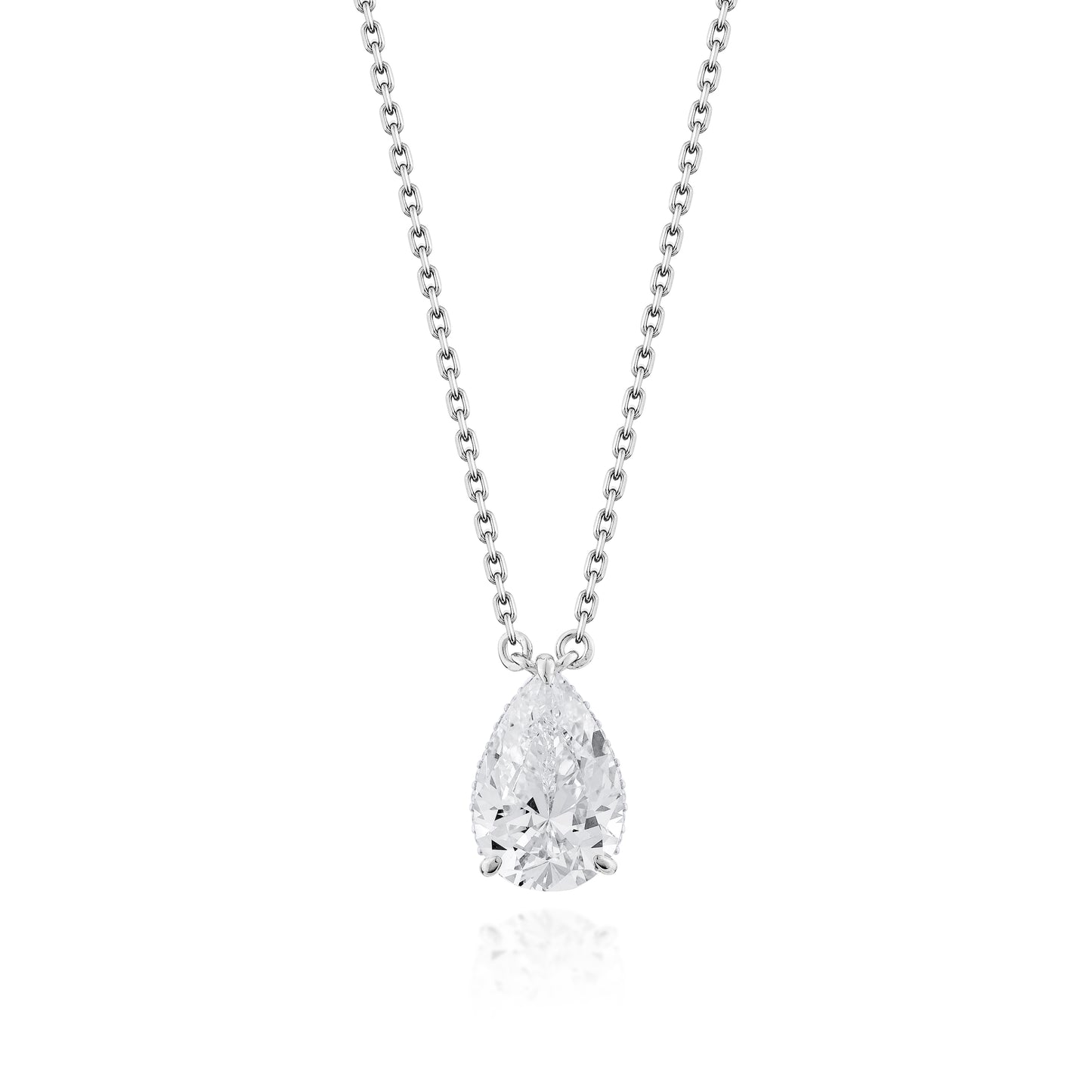 Glintz Eternal Pear Necklace