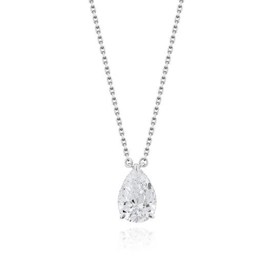 Glintz Eternal Pear Necklace