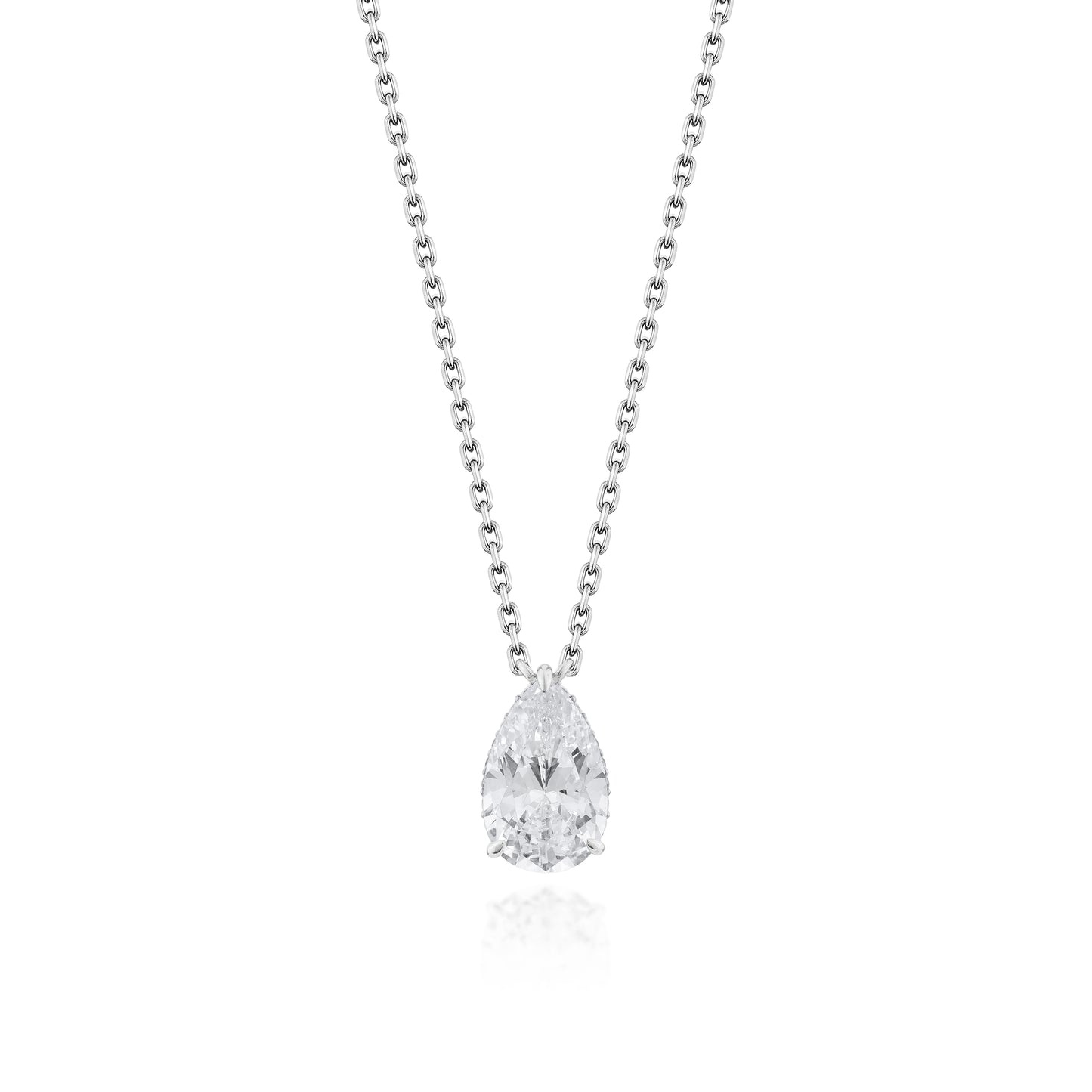Glintz Eternal Pear Necklace