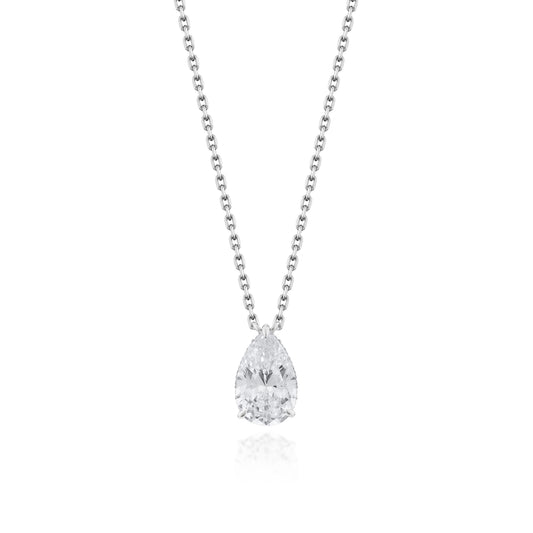 Glintz Eternal Pear Necklace