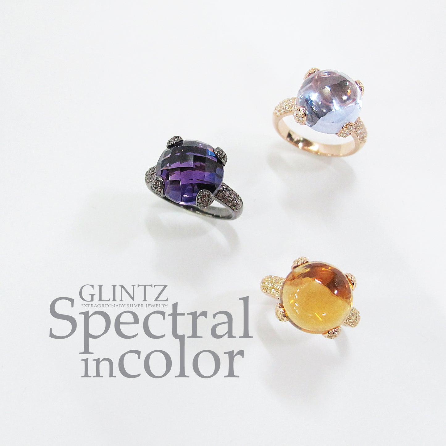 Glintz Eye Candies Big Ring