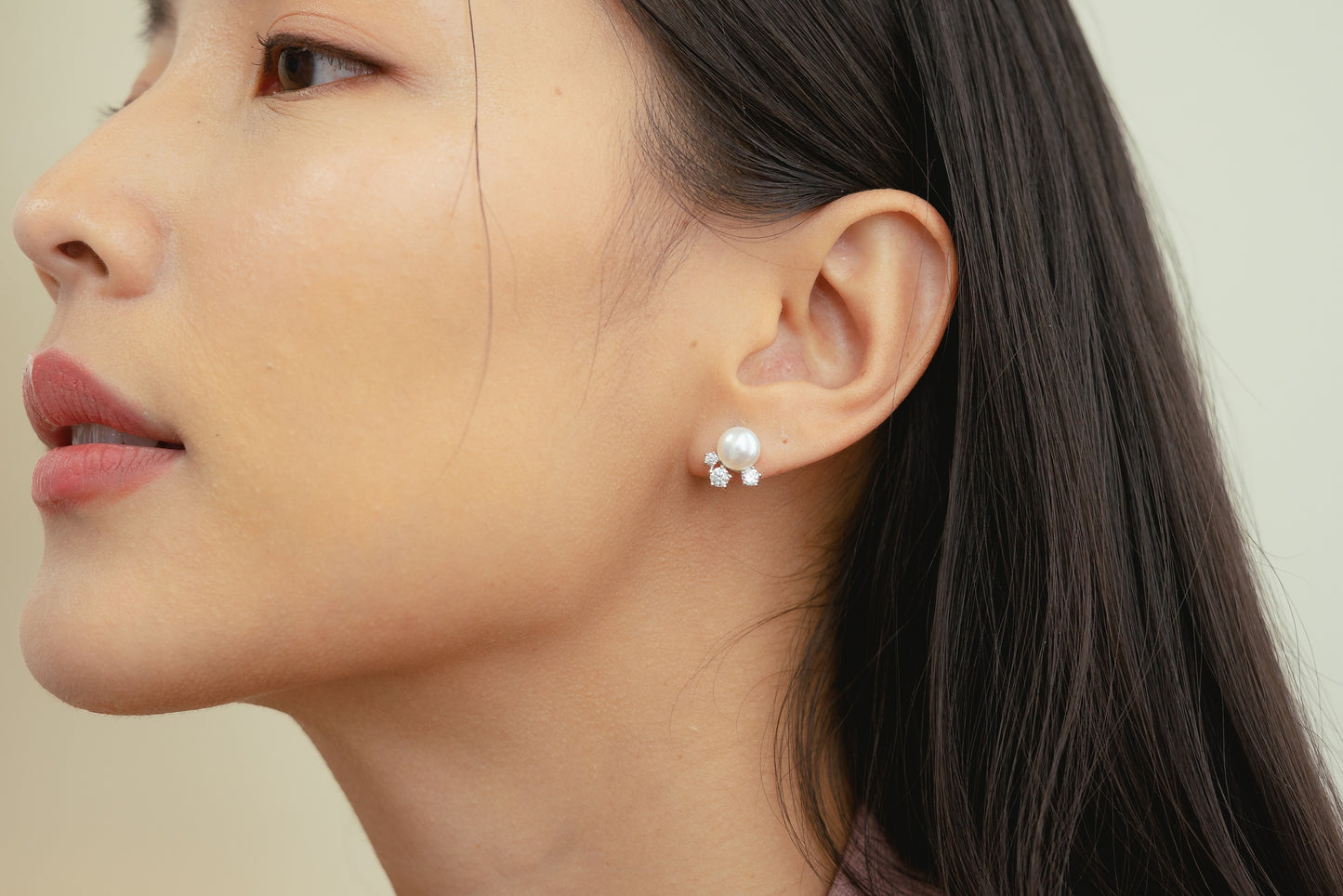 Glintz Tear Drop Stud Earrings