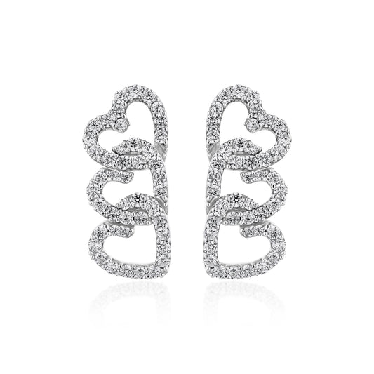 Glintz Love Lust Chain Earrings