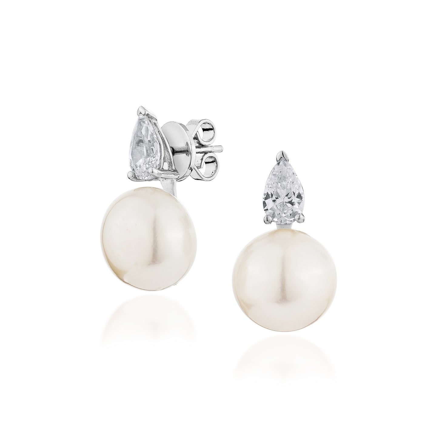 Glintz Pearl De'Fancy Pear Fresh Water Pearl Drop Earrings